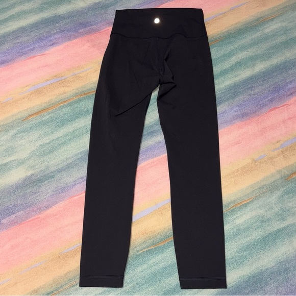 Lululemon Wunder Train High-Rise Crop 23" Black size 4 - Picture 7 of 10